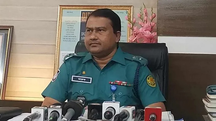 DMP's Media and Public Relations wing Chief and Deputy Commissioner Faruk Hossain