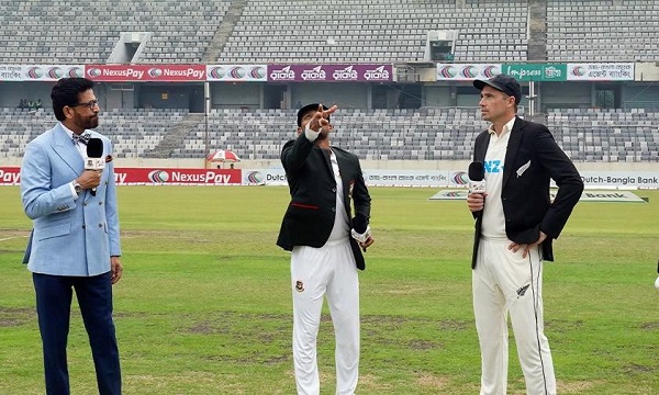 Bangladesh win toss, opt to bat first against New Zealand