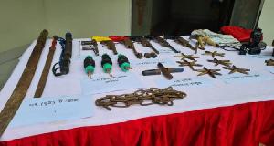 4 ARSA men held with firearms from Ukhiya camp